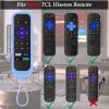 2Pack Remote Cover with Tracker for Roku | Onn Remote | Express 4K+ | TV | TCL Glow in The Dark view 2