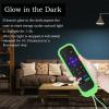 2Pack Remote Cover with Tracker for Roku | Onn Remote | Express 4K+ | TV | TCL Glow in The Dark view 4