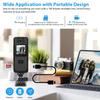 Body Camera, Wireless FULL 1080P Body Wearable hidden camera with Powerful Auto/Manual Motion Detection and Night Vision, Police Body Camera Lightweight and Portable with Complimentary 64GB SD card view 3