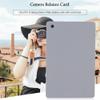 Digital Gray Card, Grey Card Neck Strap Set Photography Accessories, 3 in 1 Balance Card Set, White Balance Card, Three Color Balance Card view 2