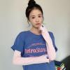 MBETA Solid Color Ice Sleeve Female Summer Fashion All-Matching Outdoor Sun Protection Viscose Fiber Oversleeve UV Protection Arm Guard Tide view 3