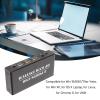 DisplayPort KVM Switch, 2 Ports 4K 60Hz DP KVM Switcher Dual Mode Aluminum Alloy Displayport Switch for Win 10 8 7 for Vista (US Plug) view 2