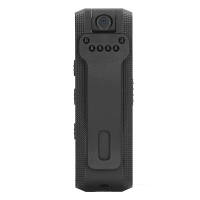 Airshi Security Video Camera, Anti Shaking Meeting Recorder Body Cam Lightweight 180 Rotatable Auto Save for Office