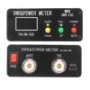SWR Power Meter, SWR Watt Meter 1.8MHz50MHz Professional Frequency Builtin Buzzer Aluminum Alloy with Color Display for Automotive Radio view 4