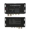 AV to RF Converter, Mini Support PAL NTSC Multifunctional TV Link Modulator for Home for Set Top Boxes view 4