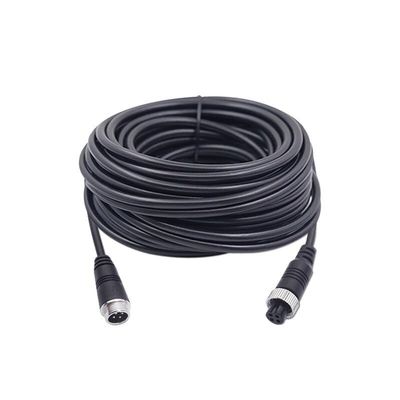 1Pc 4-Pin Aviation Video Extension Cable 1M/ 2M /5M /7M /10M /15M/ 20M for CCD Reversing Camera Camper Trailer U26 (Size : 1m)
