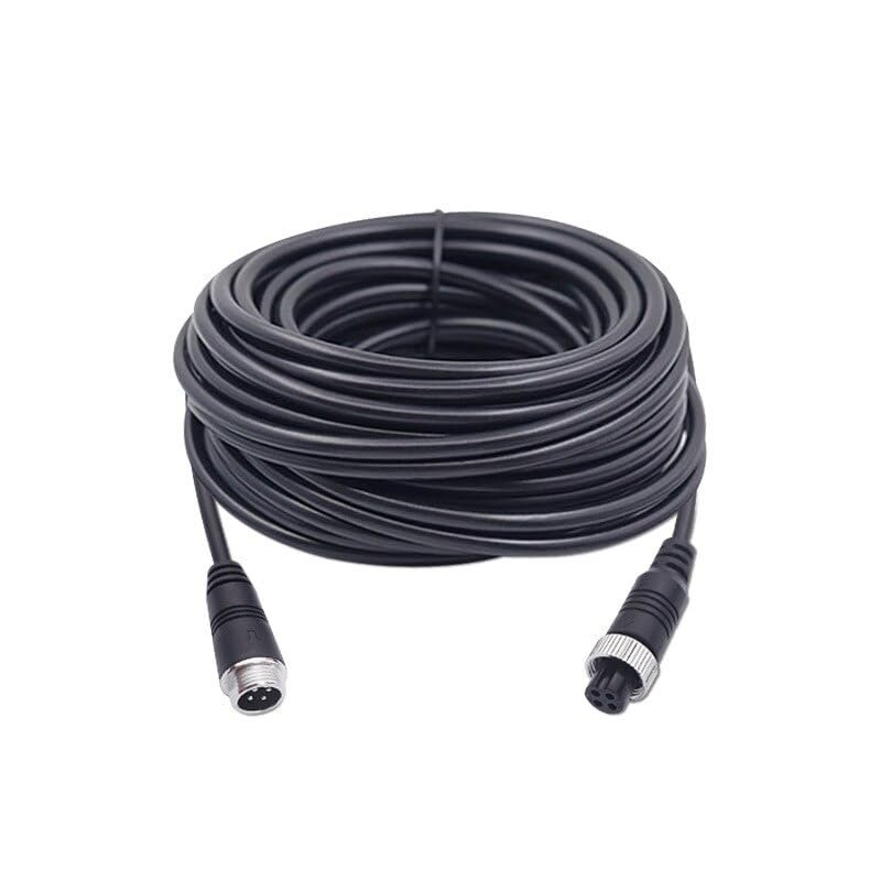 1Pc 4-Pin Aviation Video Extension Cable 1M/ 2M /5M /7M /10M /15M/ 20M for CCD Reversing Camera Camper Trailer U26 (Size : 1m)