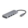 Amazon Basics USB 3.2/3.1 Gen 2 Hub Dock, 10Gbps, USB-C to 1xUSB-C / 3xUSB-A Works with Windows/Mac, Silver, Black view 4