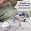 ZUMAHA Fan Cute Duck Design Mini Fan, 360 Adjustment Angle Personal Fan, USB Charging Handheld Fan, Desk Fan for Bedroom Office Useful view 4