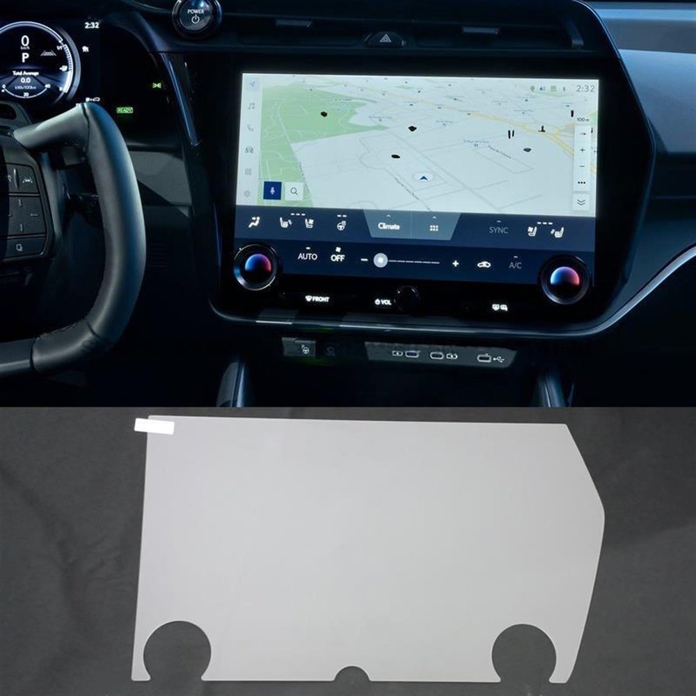 UNKOMN Screen Protector Tempered Glass Screen Protector Film for lexuss RZ RZ450E 2023 14 inch Car Radio GPS Navigation Interior Accessories