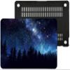 AMCJJ Compatible with MacBook Pro 14 Inch Case 2023/2022/2021 Release M3 A2918 A2992/M2 A2779/A2442 M1 Pro Max Chip, Plastic Hard Shell Case & Keyboard Cover & Screen Protector - Forest Night Sky view 2