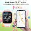 4G GPS Smart Watch for Kids WhatsApp Line Video Phone Call and Text Voice Chat SOS Alarm Message Anti-Lost Real-time Tracker Pedometer Silent Mode Camera TikTok Facebook Global Version Age 3-15 Gift view 2
