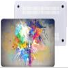 AMCJJ Compatible with MacBook Air 13 Inch Case 2017 2016 2015 2014 2013 2012 2011 2010 Release A1466/A1369, Plastic Hard Shell Case & Keyboard Cover & Screen Protector - Colorful Bulb view 2