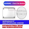 AMCJJ Compatible with MacBook Air 13 Inch Case 2017 2016 2015 2014 2013 2012 2011 2010 Release A1466/A1369, Plastic Hard Shell Case & Keyboard Cover & Screen Protector - Colorful Bulb view 3