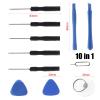 Disassemble Tool 9 in 1 Mobile Phone Opening Pry Repair Tool Kit Screwdrivers Disassembly for Cell Phone Repair Tools (Color : 10 in 1) view 1