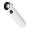 VAKUUM Lab Microscope Slides 5X/15X/40X Handheld Magnifier LED Light Microscope Magnifier Glass Microscope Parts (Color : MG6B-2 15X) view 4