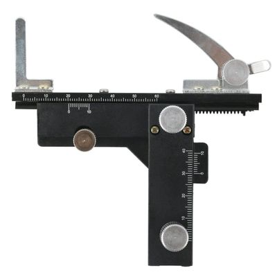 Lab Microscope Slides Biological Microscope, Movable Stage 0-60mm Scale Microscope Accessory Microscope Parts (Color : Triangle)
