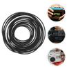 Milisten Cassette Player Drive Belts Replacement 1Mm Square Rubber Tape 3.35 Inch Length for Portable Recorder Stereo Systems and DVD Drives 2-Pack view 4