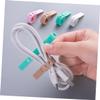 Mikikit 16pcs Silicone Cable Winder Organizer Candy Colors Earphone and USB Cord Management for Home Travel School Compact and Easy to Use Includes view 2