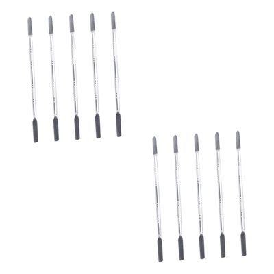 Mikikit 10pcs Repair Stick for Phone Laptop Spudger Tool Portable Opening Pry Tools Stainless Steel