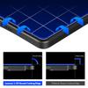 araree Core Tempered Glass for Galaxy Tab S8/S9 Plus 12.4-Inch, Anti Scratch Anti Fingerprint 4-Layer Structure High Sensitivity & Definition 9H Hardness Tempered Glass Film view 4