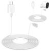 2Pack Arlo Camera Charger Outdoor&Indoor, Power Cord for Arlo 3/4 Pro 5S 2K, Arlos Ultra/Ultra 2, Go 2 16ft/5m Weatherproof Outdoor Charging Cable with Quick Charge Adapter view 1