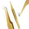 Cross Edge Corporation Fiber Tip Lash Tweezers for Volume & Isolation view 1