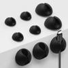 SmiLife Black Cable Clips 9 PCS, Adhesive Cable Organizer Phone Charging Cord Holder, Wire Organizer for Desk view 1