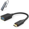 7 in 1 USB C Hub Bundle with USB-C to USB 3.0 Female Adapter view 1
