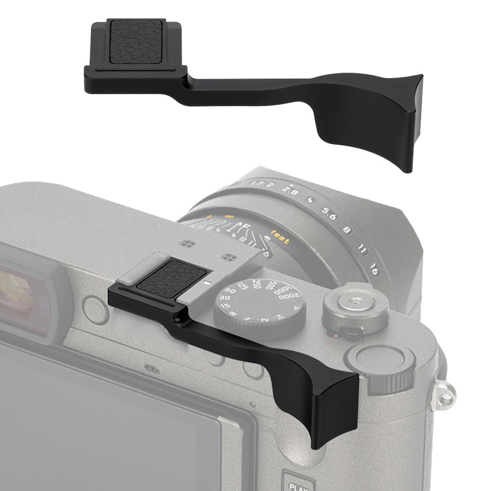 JJC Metal Thumb Grip for Leica Q3 Digital Cameras Easy to Install and Enhance Camera Hold
