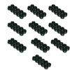 100pcs Plastic Focusing Collimating Lens for 200nm-1100nm Blue Red Green IR Laser Dot Focus Point M9 P0.5 view 1