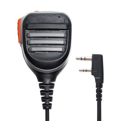 MOUDOAUER 2-Pin Handheld Speaker Microphone Replacement for Kenwood for TYT for Baofeng Walkie Talkie