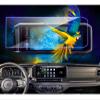 EUEKY for 2025 jeep gladiator screen protector for 2025 jeep wrangler screen protector 12.3Inch 2024 2025 2026 (Rubicon Sahara Sport S Willys Sport )Tempered Glass HD 2024-2026 Wrangler JL/4xe/Gladiator Accessories view 1
