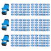 fyboptwu -SC-SC UPC Singlemode Simplex Fiber Optic Adapter, 150pcs view 1