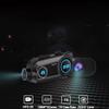 S12 Motorcycle Bluetooth Headset with 2K+1K Dual Camera [F2.0 Large Aperture][360Shooting][Hi-Res Audio], 4 Riders 2000M Motorcycle Communication Systems with 32G TF Card, Music Share/IP65/1950mAh view 4