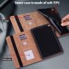 ALILANG Case for Samsung Galaxy Tab A11 Plus 2025 /A9 Plus 2023 11 inch Case with Pen Holder, PU Leather Cover for Samsung Tab A9 Plus 2023 Tablet Cases -Red view 4
