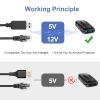 QaMcbulc Radar Detector Power Cable, USB to RJ11 DC3.5 Cable,Replacement Radar Detectors Power Cable,for Escort Unide Radenso XP Beltronics Cob'r'a Whistler Radar Detector (RJ11-3.3FT) view 3