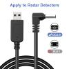 QaMcbulc Radar Detector Power Cable, USB to RJ11 DC3.5 Cable,Replacement Radar Detectors Power Cable,for Escort Unide Radenso XP Beltronics Cob'r'a Whistler Radar Detector (DC3.5-9.84FT) view 4