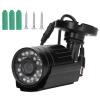 Security Camera, 3.6mm Analog TV Camera 4 in 1 Surveillance Camera Lens Infrared Night Vision Waterproof for Outdoor Indoor(Style:PAL) view 1