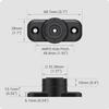 TUSITA Lock 360 Base - Flat Rectangle Base - 2 Hole view 3