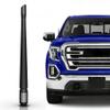 TEKK Carbon Fiber Short Antenna Compatible with 2006-2026 GMC Sierra 3500/7.9 Inches Premium Flexible Rubber/Designed for Enhance FM/AM Radio Signal Reception view 1