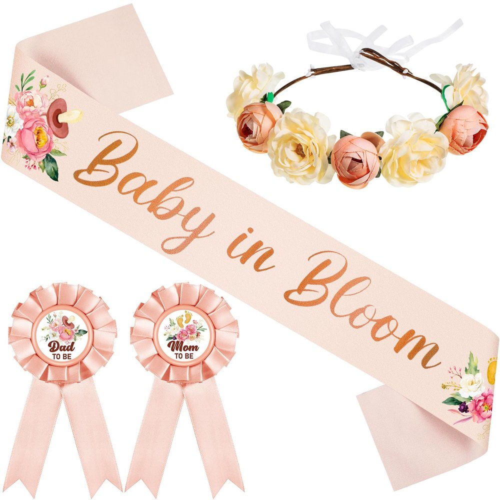 Ceenna Baby in Bloom Baby Shower Decorations