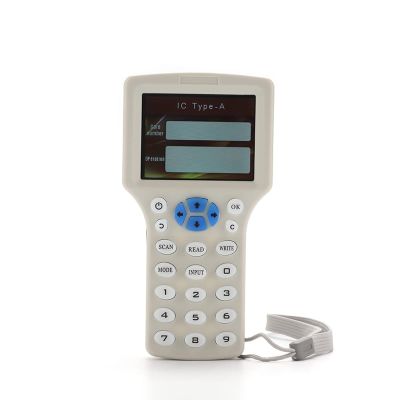English Multi Frequency NFC Id IC Card Reader Writer Duplicator, ID IC Card Copier Set, Compatible for All Type IC ID Cards