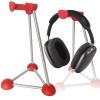 Headphone Stand, Desktop Headset Holder, Desk Earphone Stand, Gaming Headsets, for SteelSeries/Logitech/HyperX/Sony/Beats/Sennheiser/Anker/Xbox, and All Headphones. (red) view 1