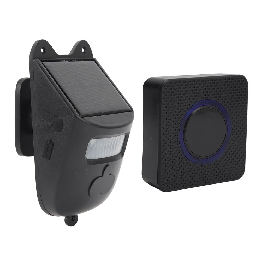 Driveway Alert, Long Range Wireless Driveway Alarm, Outdoor Motion Sensor and Detector DIY Security Alert, Protects Outdoor/Indoor Properties, 1 Receiver and 1 Sensor