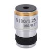40X/60X/100X Achromatic Objective Lens, High Definition Magnification Objective Lens, High Magnification Objective Lens with Storage Bucket(S100/1.25 OIL-100X) view 1