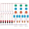 40Amp DC Power Splitter Distribution Module, 5 Power Pole Ports and 6 USB Ports Output view 3