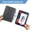 Zbqo iPad Mini 6 (8.3-inch) Case with Keyboard 2021,Magnetic Detachable Keyboard,Smart Folio Case Auto Sleep/Wake,Type-C Rechargeable BT Keyboard,Support iPad Mini 6th Generation 2021 view 2