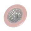 Dishwasher Strainer, Hair Sink Floor Drain Cover Anti Clog, Kitchen Sink Sewer Anti Clog Filter Pink view 1