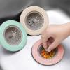 Dishwasher Strainer, Hair Sink Floor Drain Cover Anti Clog, Kitchen Sink Sewer Anti Clog Filter Pink view 2